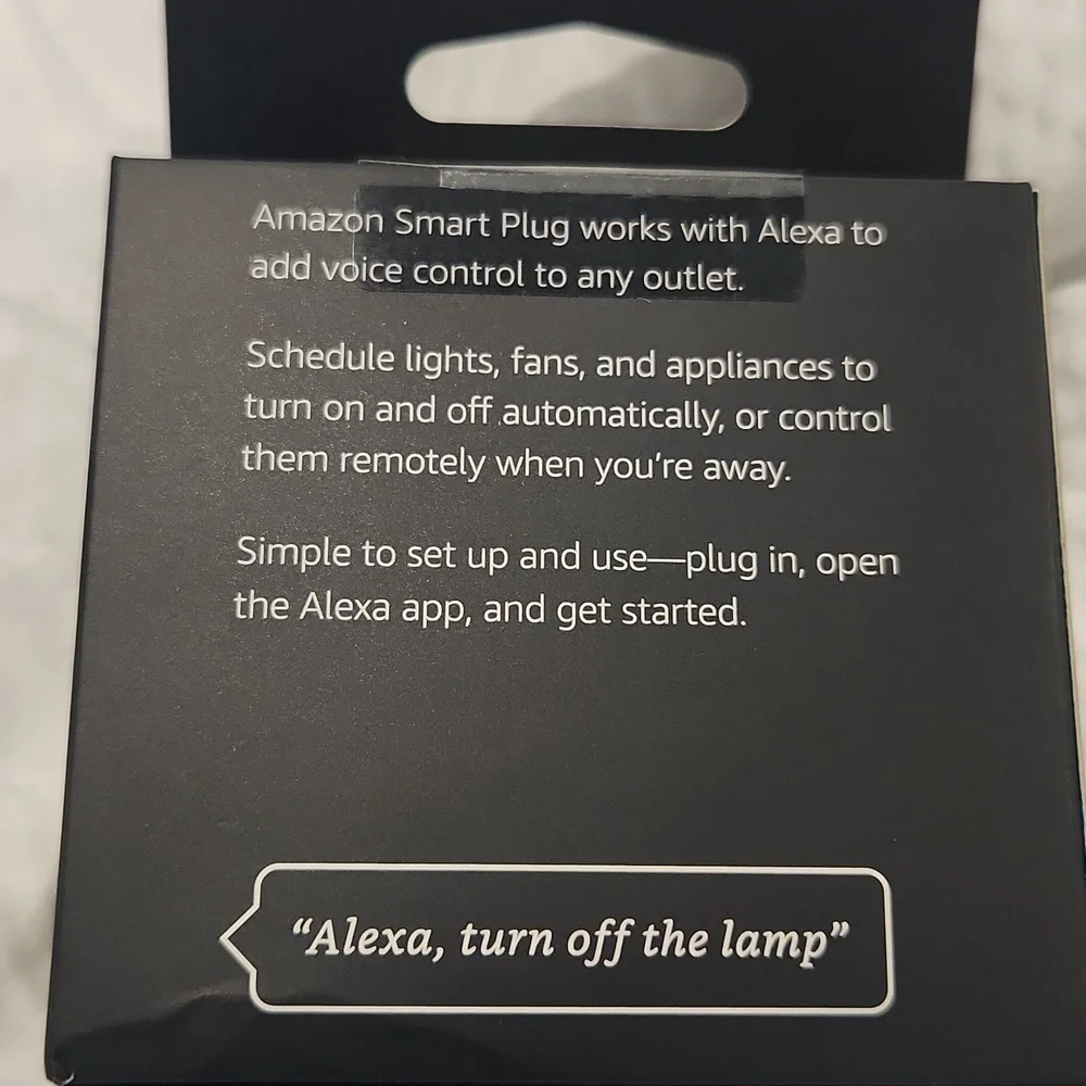 Amazon Alexa-Compatible Smart Plug - White - Picture 2 of 4